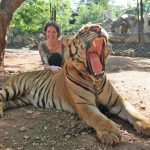 Photo of Ann with Tiger